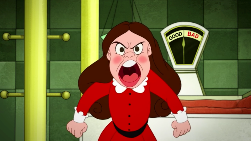 Veruca Salt is not pleased.